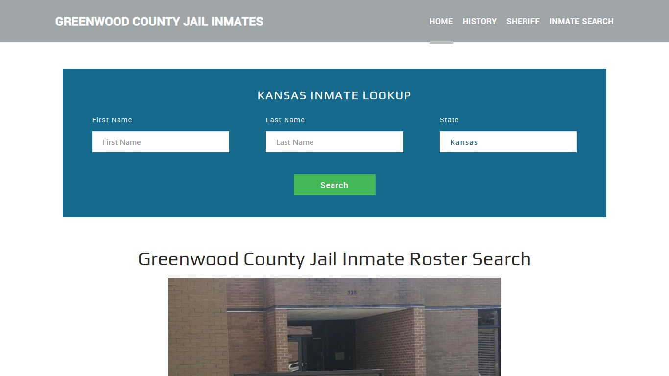 Greenwood County Jail Inmate Roster Lookup, Eureka, KS